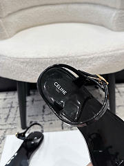 Celine Jelly Bay Sandal In Eco Certified PVC Black - 6