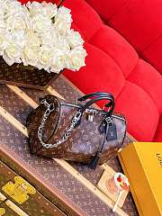 LV Speedy Soft 30 Dark Monogram Canvas Black M12243 - 30x21x17cm - 6