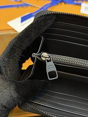 LV Zippy Wallet Horizontal Monogram Taurillon Leather Black M11721 - 21x10x2.5cm - 2