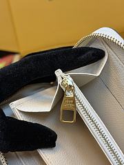 LV Zippy Wallet Monogram Empreinte Leather Cream M82212 - 19.5x10.5x2.5cm - 6