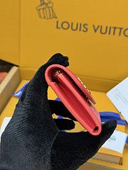 LV Rosalie Coin Purse Monogram Empreinte Leather Strawberry Pink M27481 - 12x9.5x2.5cm - 5