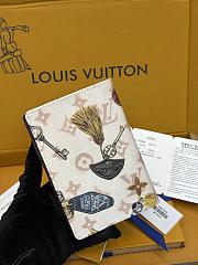 LV Passport Cover Monogram Dune Linen and Canvas Getaway M29464 - 14x2.5x10cm - 2