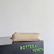 Bottega Veneta Madison Lambskin Ecru 876648 - 27x16x6cm - 6
