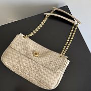 Bottega Veneta Madison Lambskin Ecru 876648 - 27x16x6cm - 2