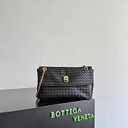 Bottega Veneta Madison Lambskin Black 876648 - 27x16x6cm - 1