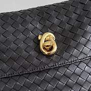 Bottega Veneta Madison Lambskin Black 876648 - 27x16x6cm - 2