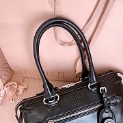 Miumiu Nappa Leather Handbag Black 5BA333 - 29x15x13cm - 3