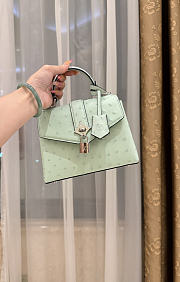 LV Rose De Vents Mini Ostrich Candy Green - 19x15x9cm - 6