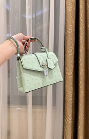 LV Rose De Vents Mini Ostrich Candy Green - 19x15x9cm - 2