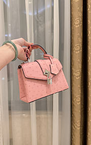 LV Rose De Vents Mini Ostrich Candy Pink - 19x15x9cm - 2
