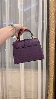 LV Rose De Vents Mini Ostrich Purple - 19x15x9cm - 2