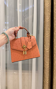 LV Rose De Vents Mini Ostrich Orange - 19x15x9cm - 3