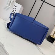 Loewe Medium Bilbao Bucket In Smooth Calfskin Blue - 26x25x13cm - 3
