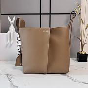 Loewe Medium Bilbao Bucket In Smooth Calfskin Brown - 26x25x13cm - 1
