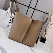 Loewe Medium Bilbao Bucket In Smooth Calfskin Brown - 26x25x13cm - 2