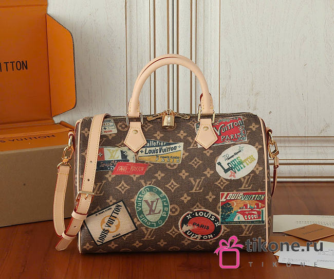 LV Speedy Bandouliere 30 Monogram Canvas M47087 - 30x21x17cm - 1