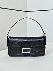 Fendi Baguette 26424 Leather Black - 26x4x14cm - 4