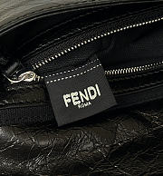 Fendi Baguette 26424 Leather Black - 26x4x14cm - 2