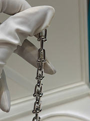 Tiffany HardWear Graduated Link Necklace in White Gold with Pavé Diamonds - 6
