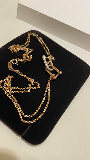 Tiffany HardWear Large Double Link Pendant in Rose Gold with Pavé Diamonds - 6