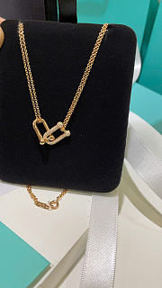 Tiffany HardWear Large Double Link Pendant in Rose Gold with Pavé Diamonds - 4