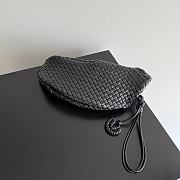 Bottega Veneta Medium Onda Clutch in Black - 55x17x12cm - 3