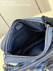LV Trio Messenger Damoflage Canvas Indigo Blue M28601 - 25x18.5x7cm - 6