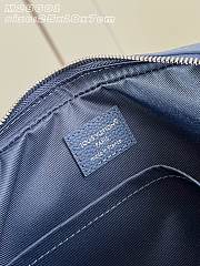 LV Trio Messenger Damoflage Canvas Indigo Blue M28601 - 25x18.5x7cm - 2