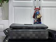 LV Trio Messenger Damoflage Canvas Black M28602- 25x18.5x7cm - 5