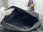 LV Trio Messenger Damoflage Canvas Black M28602- 25x18.5x7cm - 2