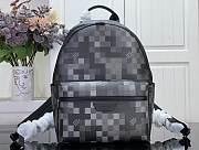 LV Discovery Backpack PM  Damoflage Canvas Black M28789 - 29x38x20cm - 2