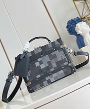 LV Handle Trunk Damoflage Canvas Black M28978 - 24x16.5x8cm - 1
