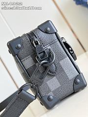 LV Mini Soft Trunk Damoflage Canvas Black M14922 - 18.5x13x8cm - 5