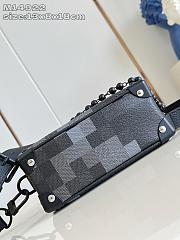 LV Mini Soft Trunk Damoflage Canvas Black M14922 - 18.5x13x8cm - 3