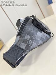LV Rush Bumbag Damoflage Canvas Black M14920 - 30x15x8cm - 4
