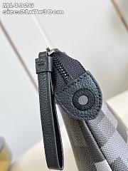 LV Pochette Voyage Souple Pouch Damoflage Canvas Black M14926 - 33.5x26x5.5cm - 5