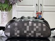 LV Christopher MM Damoflage Canvas Black M14952 - 44x38x12.5cm - 4