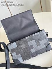 LV Steamer Wearable Wallet Damoflage Canvas Black M14923 - 18x11x6.5cm - 4