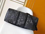 LV Keepall Bandouliere 50 Damoflage Canvas Black M14957 - 50x29x23cm - 2