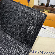 LV Pocket Organizer Damoflage Canvas Black M14928 - 7.5x11x1cm - 2