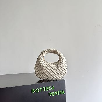 Bottega Veneta Baby Veneta White 867031 - 26x13x5cm