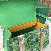 Goyard Saigon Structure Nano Bag Multicoloured Meadow Green - 14.5x11.5x17cm - 5