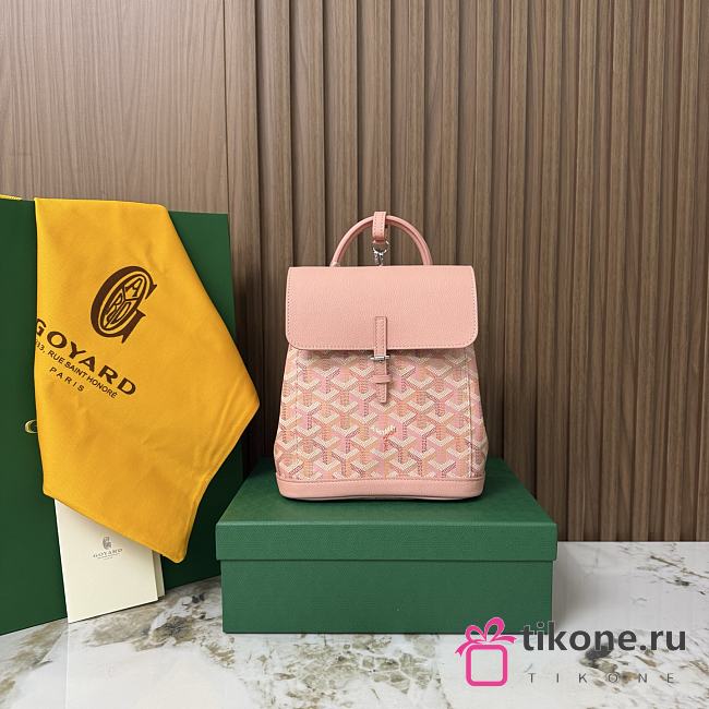 Goyard Alpin Mini Backpack Multicoloured Powder Pink - 23x19x9.5cm - 1