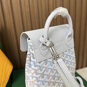 Goyard Alpin Mini Backpack Multicoloured Polar Blue - 23x19x9.5cm - 6