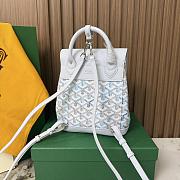 Goyard Alpin Mini Backpack Multicoloured Polar Blue - 23x19x9.5cm - 3