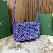 Goyard Plumet Pouch-Wallet Multicoloured Blueberry Purple - 20.5x2.5x14cm - 3