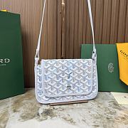 Goyard Plumet Pouch-Wallet Multicoloured Polar Blue - 20.5x2.5x14cm - 2