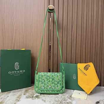 Goyard Plumet Pouch-Wallet Multicoloured Meadow Green - 20.5x2.5x14cm