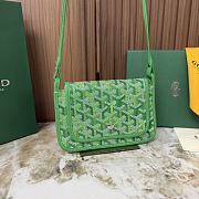 Goyard Plumet Pouch-Wallet Multicoloured Meadow Green - 20.5x2.5x14cm - 4