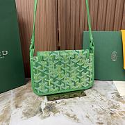 Goyard Plumet Pouch-Wallet Multicoloured Meadow Green - 20.5x2.5x14cm - 2